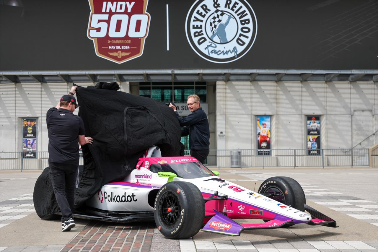Conor Daly 2024 Indianapolis 500 Car Unveil - Monday, April 9, 2024 